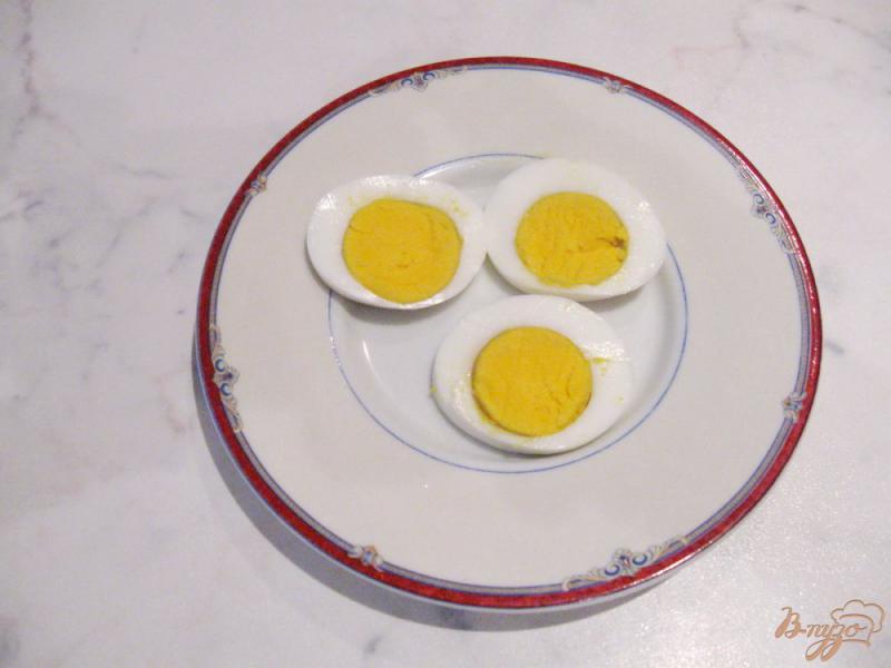 Фото приготовление рецепта: Лёгкая закуска из огурцов, яиц и картофеля шаг №6