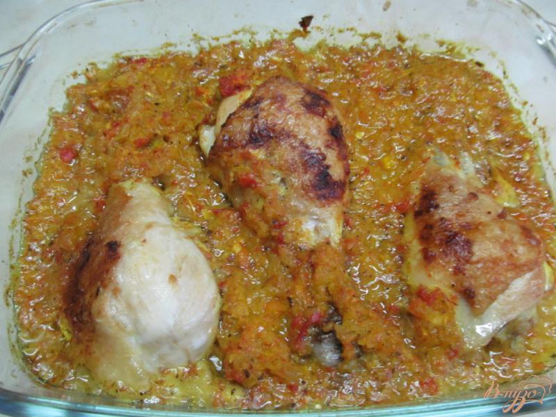 Фото приготовление рецепта: Курица карри шаг №8