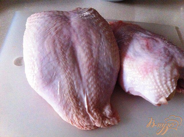 Фото приготовление рецепта: Куриное филе с моцареллой и помидорами шаг №1