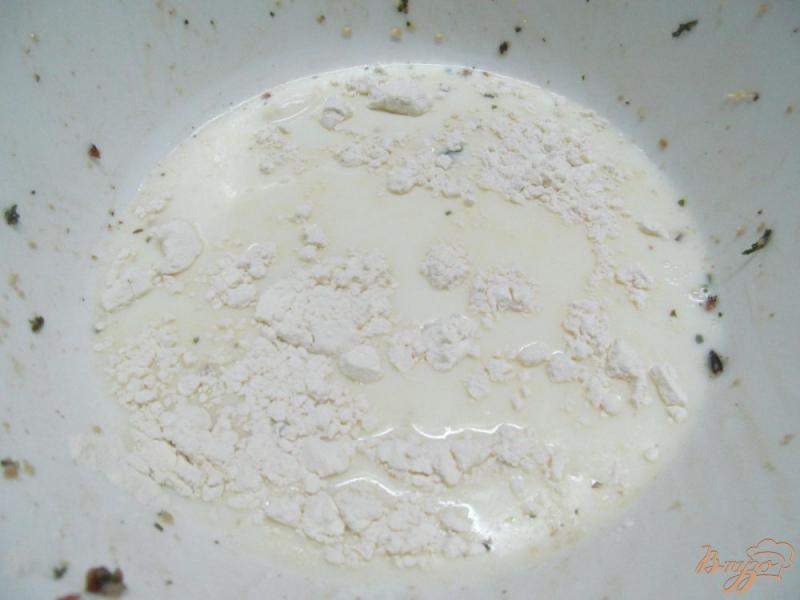 Фото приготовление рецепта: Картофель гратен с соусом песто шаг №3