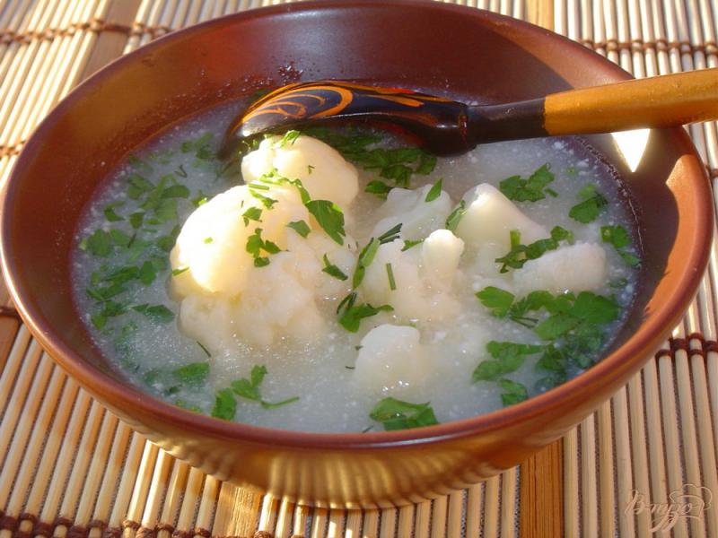 Фото приготовление рецепта: Суп из цветной капусты шаг №6
