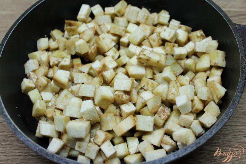 Фото приготовление рецепта: Баклажаны с сыром Камамбер шаг №1