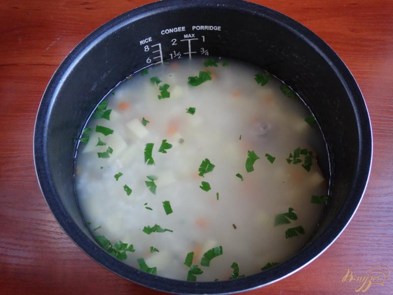 Фото приготовление рецепта: Рисовый суп в мультиварке шаг №6