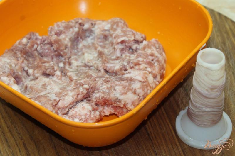 Фото приготовление рецепта: Свиная домашняя колбаса шаг №2