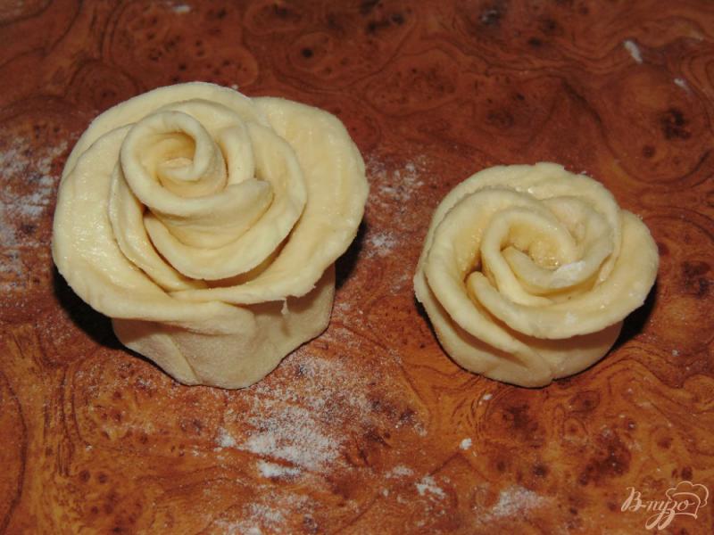 Фото приготовление рецепта: Сахарная роза шаг №11