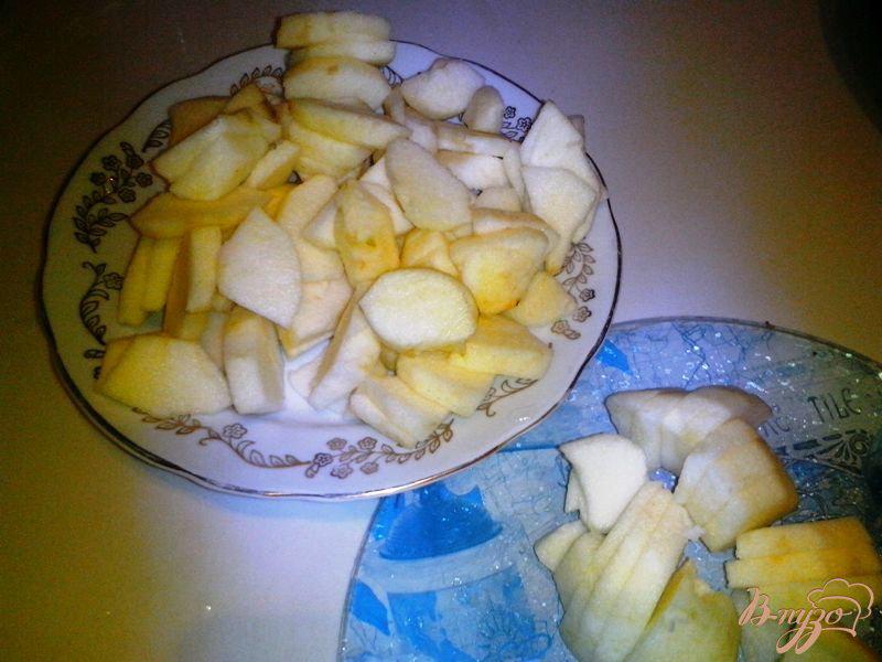 Фото приготовление рецепта: Пирог «Яблочный цветок» шаг №4
