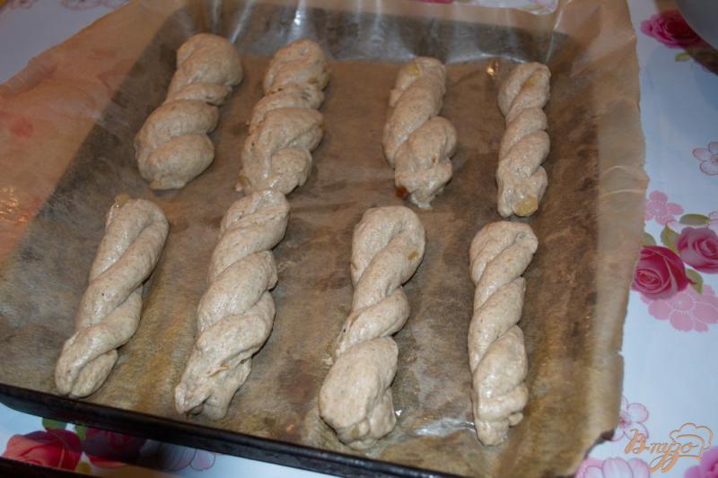 Фото приготовление рецепта: Домашние булочки из 3 видов муки шаг №8