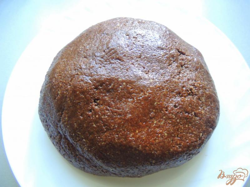 Фото приготовление рецепта: Шоколадно-кофейное овсяное печенье шаг №3
