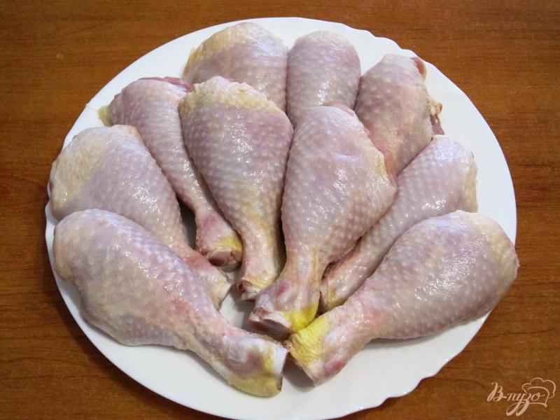 Фото приготовление рецепта: Куриные ножки с сыром в духовке шаг №2
