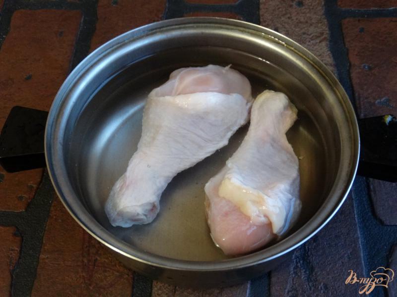 Фото приготовление рецепта: Куриные голени по-софийски шаг №1