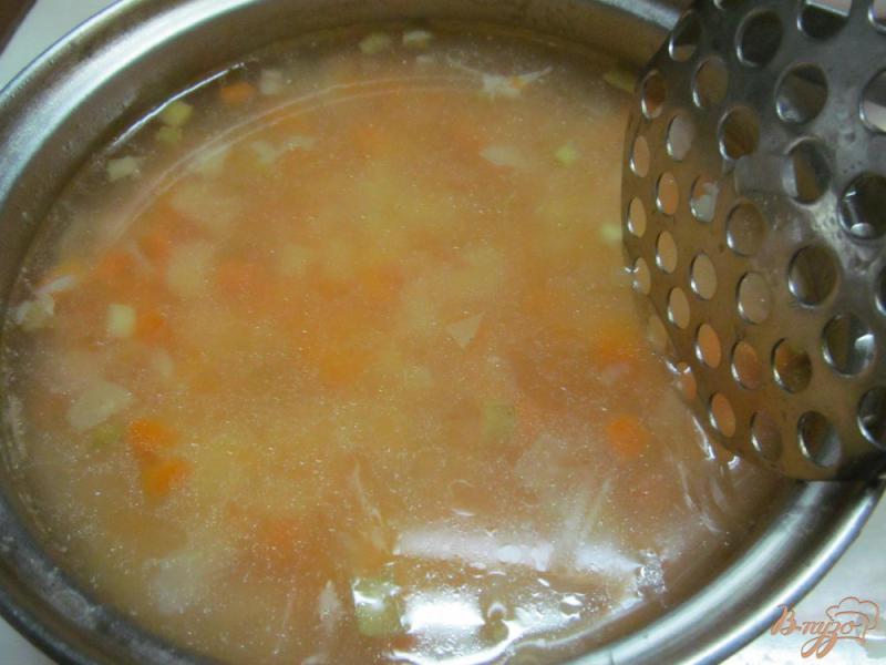 Фото приготовление рецепта: Суп с капустой и тыквой шаг №5