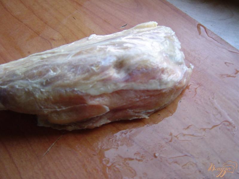 Фото приготовление рецепта: Свинина, запеченная с тыквой и яблоками шаг №1