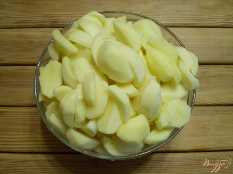 Фото приготовление рецепта: Тефтели с картофелем шаг №3