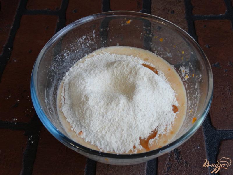 Фото приготовление рецепта: Тыквенный кекс с какао шаг №6