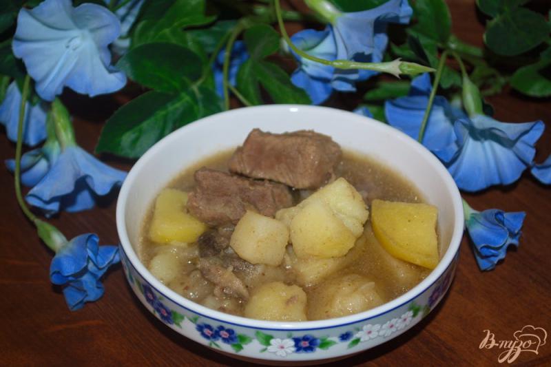 Фото приготовление рецепта: Рагу  с картошкой из любого вида мяса шаг №7