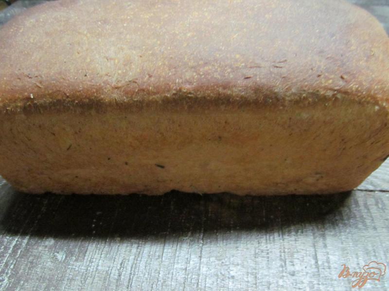 Фото приготовление рецепта: Белый хлеб на молоке с сухой петрушкой шаг №8