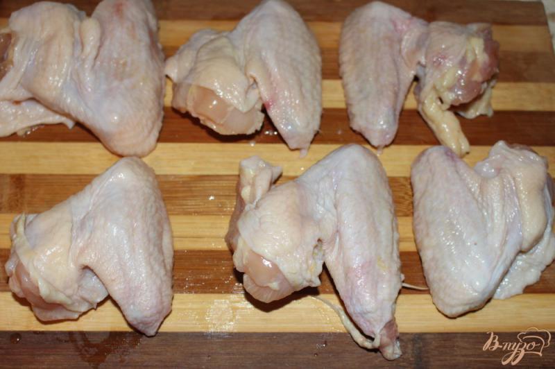 Фото приготовление рецепта: Куриные крылышки в медово-гочичном маринаде шаг №1