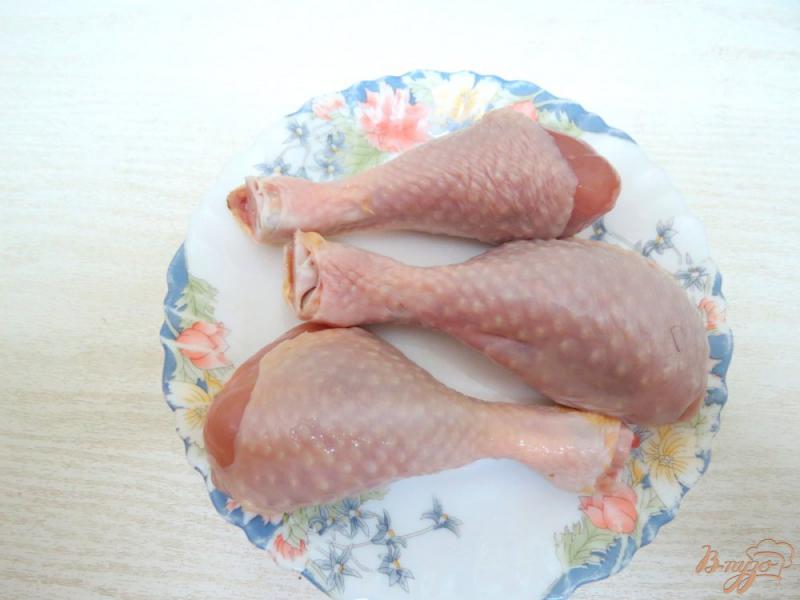 Фото приготовление рецепта: Куриные голени запеченные шаг №1