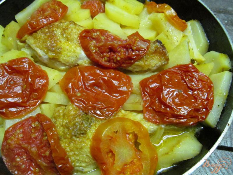 Фото приготовление рецепта: Курица крри с овощами шаг №5