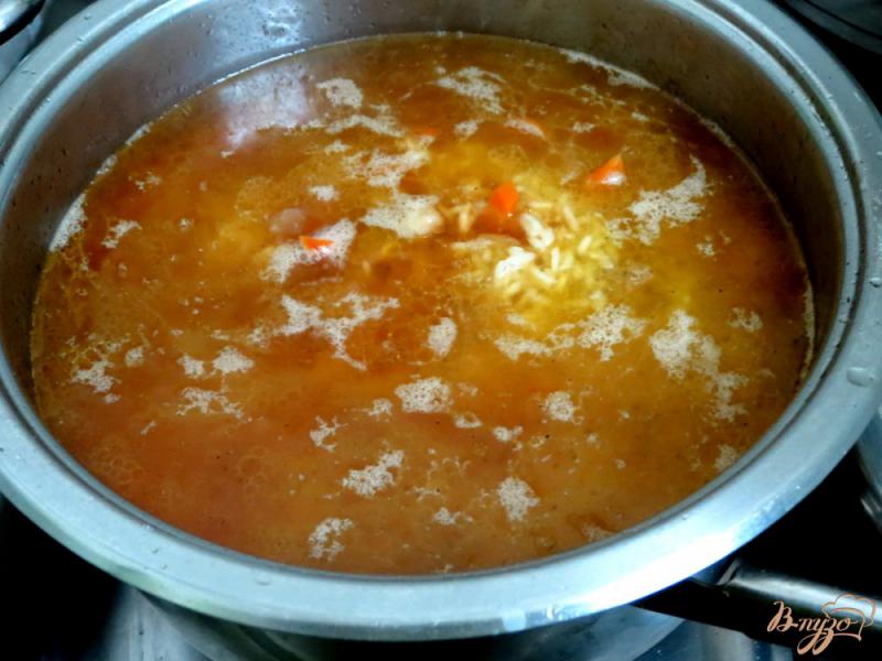 Фото приготовление рецепта: Венгерский суп шаг №7