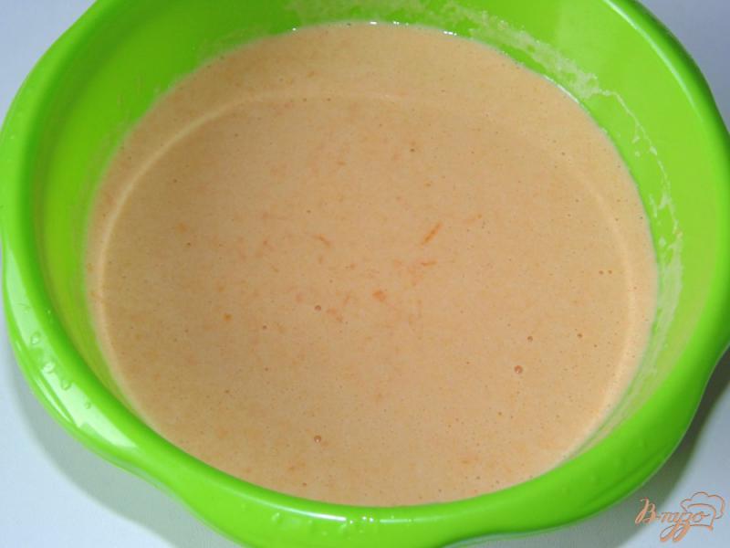 Фото приготовление рецепта: Панкейки из тыквы с медом шаг №8