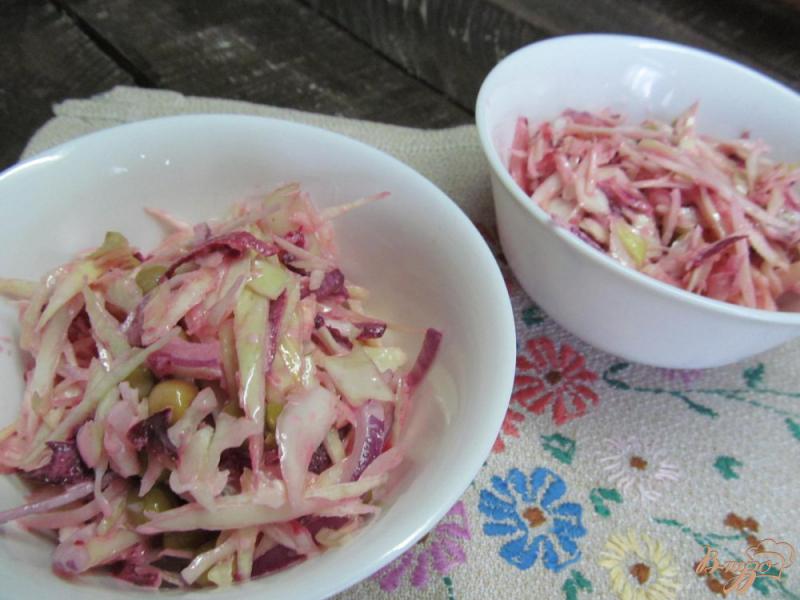 Фото приготовление рецепта: Салат из капусты с пастернаком и свеклой шаг №5