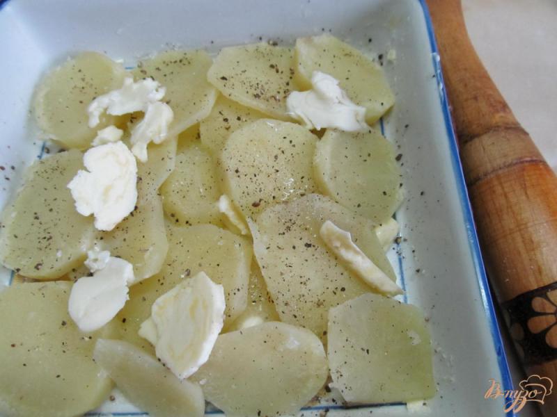 Фото приготовление рецепта: Слоенный картофельный гарнир шаг №2