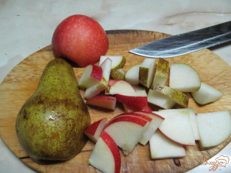 Фото приготовление рецепта: рагу из овощей и фруктов с мясом шаг №8