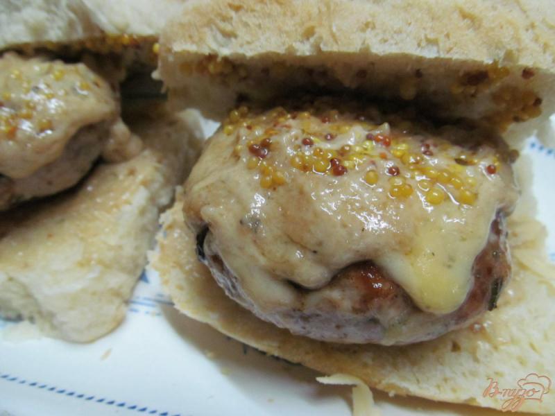 Фото приготовление рецепта: Сэндвич шаг №9