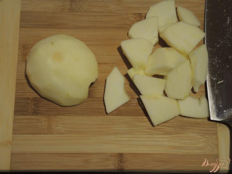 Фото приготовление рецепта: Суп-пюре с тыквой и яблоком шаг №5