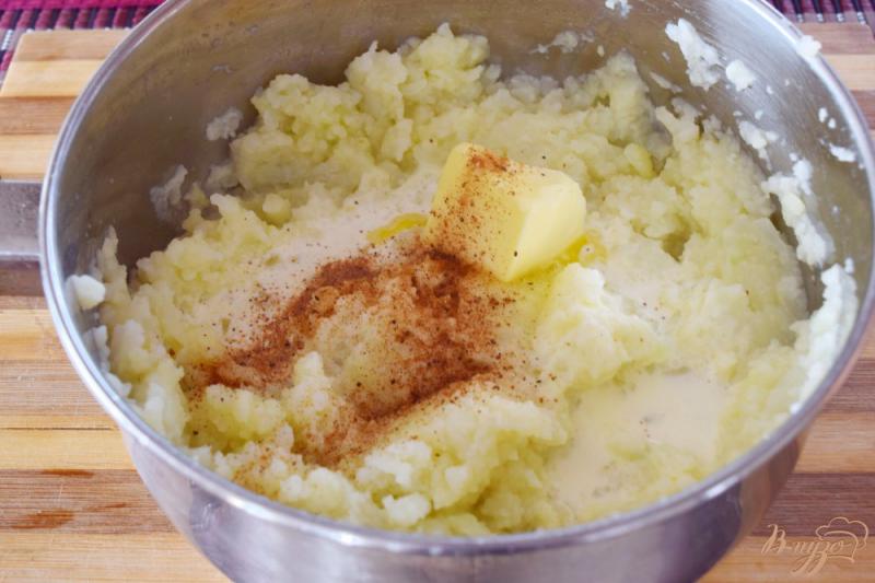 Фото приготовление рецепта: Пюре из картофеля и цветной капусты шаг №6
