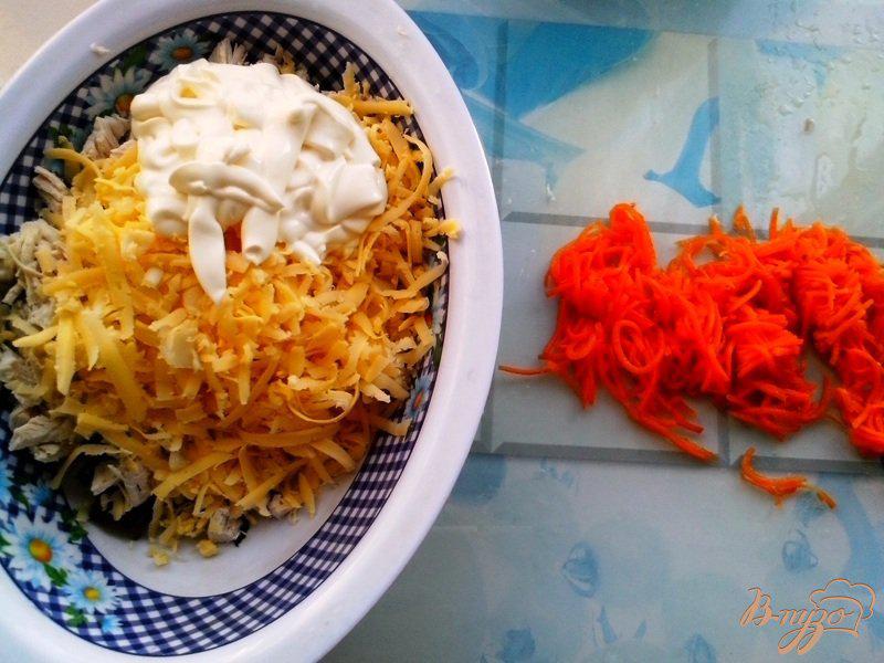 Фото приготовление рецепта: Салат «Морковка» шаг №3