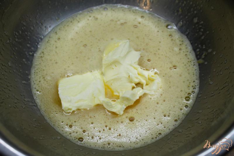 Фото приготовление рецепта: Торт с медово-ореховым кремом шаг №2
