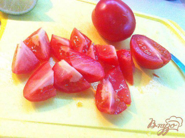 Фото приготовление рецепта: Овощной салат «Яркий» шаг №5