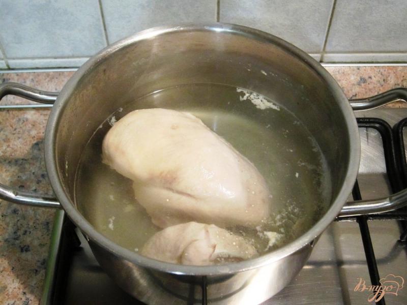 Фото приготовление рецепта: Панини с курицей шаг №2