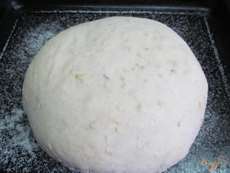 Фото приготовление рецепта: Белый хлеб с зернами чиа и шаг №5