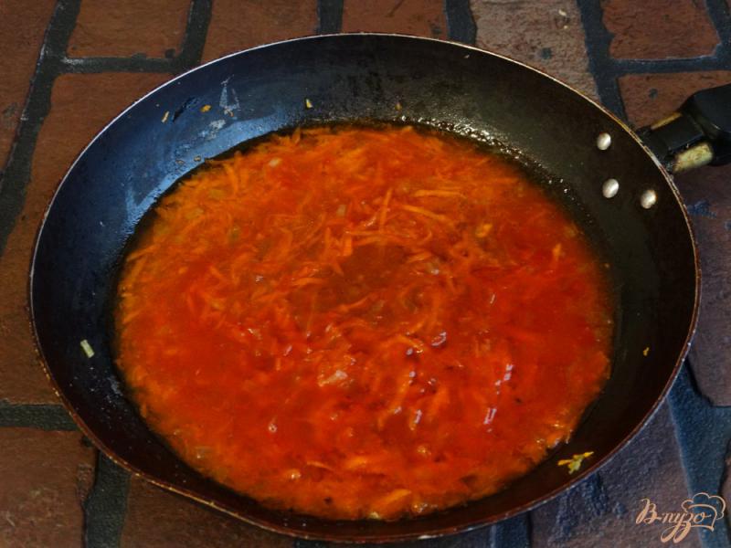 Фото приготовление рецепта: Гречаники в томатном соусе шаг №7
