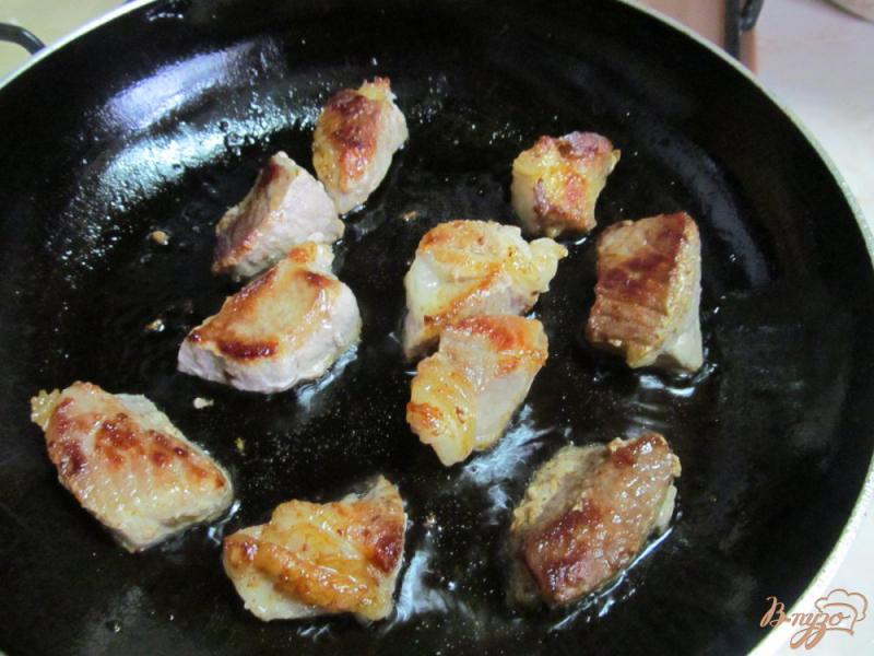 Фото приготовление рецепта: Рагу из мяса свинины шаг №2