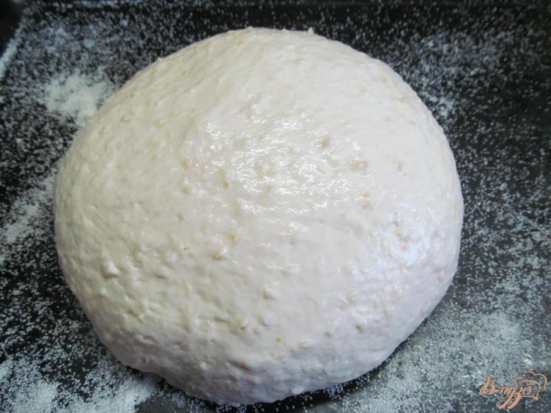Фото приготовление рецепта: Хлеб на гороховом пюре шаг №4