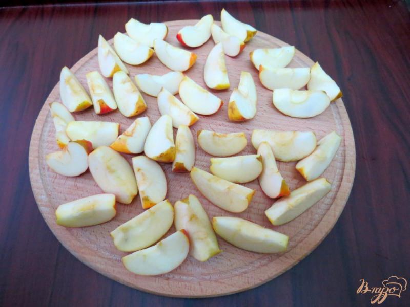 Фото приготовление рецепта: Яблоки гарнирные жареные шаг №3