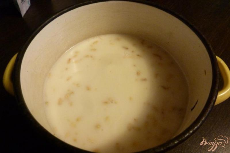 Фото приготовление рецепта: Овсяный кисель с вяленой брусникой и тимьяном шаг №1
