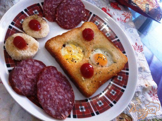 Фото приготовление рецепта: Завтрак из перепелиных яиц шаг №6