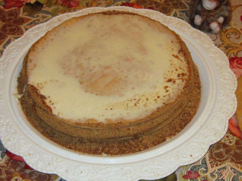 Фото приготовление рецепта: Торт «Избушка» шаг №9
