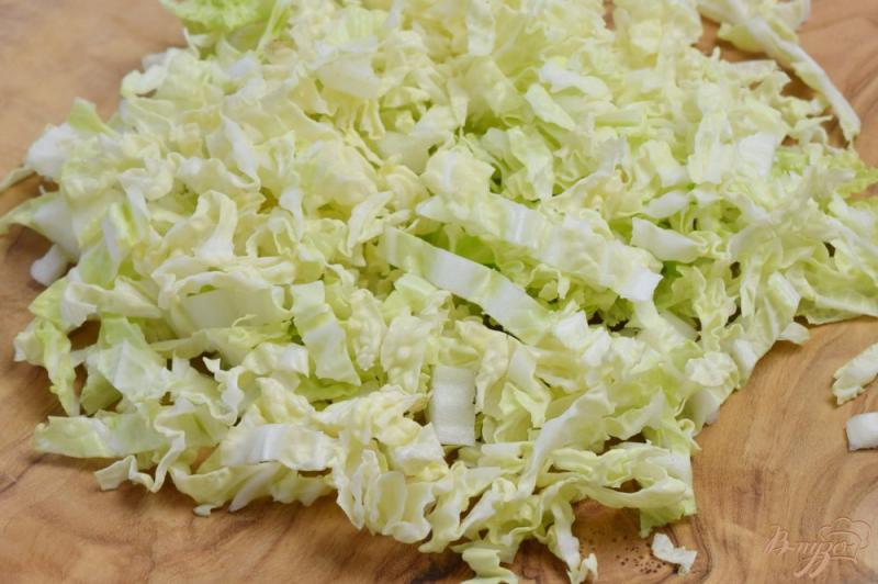 Фото приготовление рецепта: Крабовый салат по-быстрому шаг №1