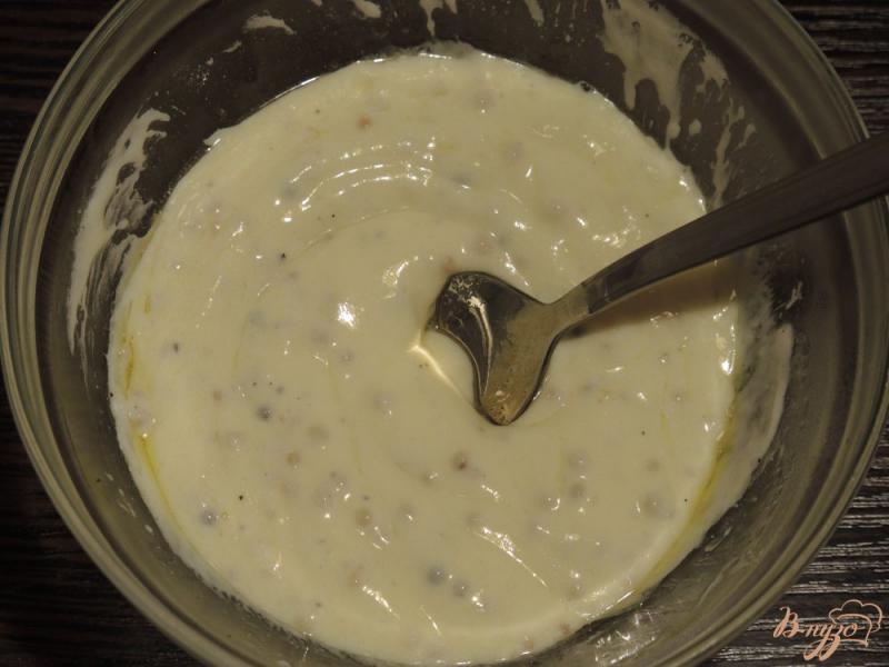 Фото приготовление рецепта: Салат из фасоли и огурцов шаг №6