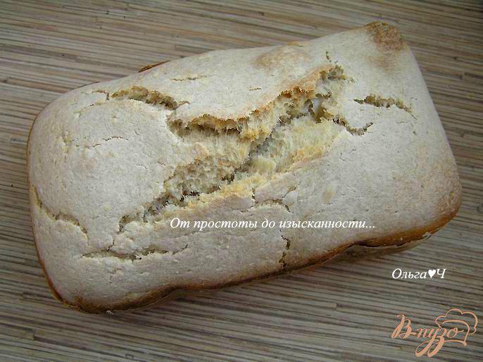 Фото приготовление рецепта: Пшенично-рисовый хлеб шаг №4