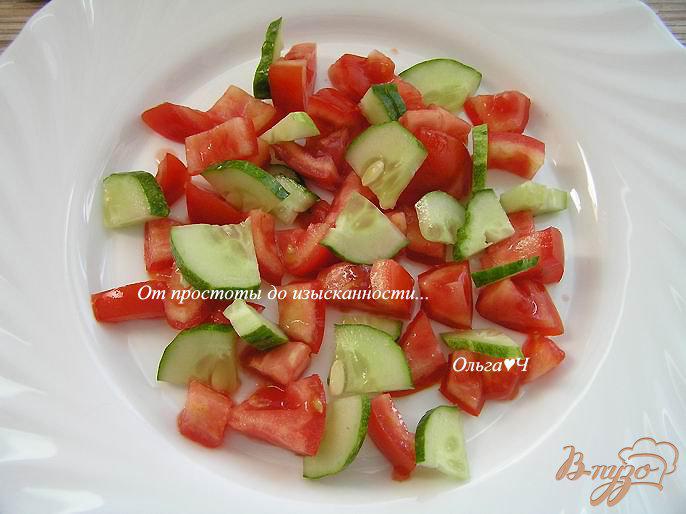 Фото приготовление рецепта: Овощной салат с кальмарами шаг №1