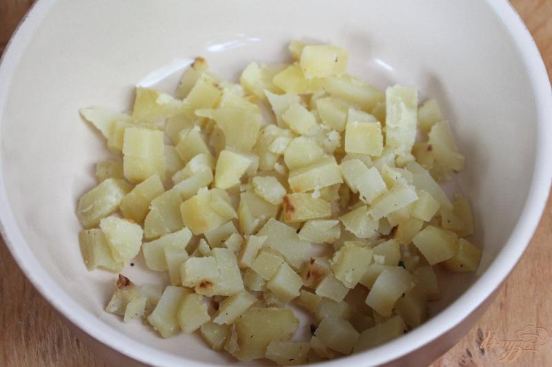 Фото приготовление рецепта: Салат из запеченого мяса и овощей шаг №1