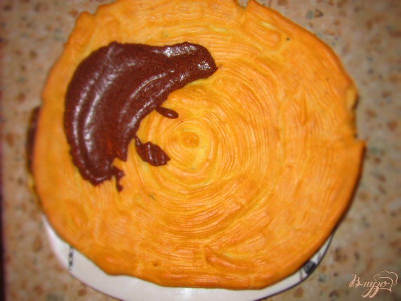 Фото приготовление рецепта: Заварной торт шаг №6
