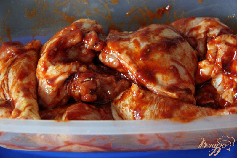 Фото приготовление рецепта: Курица в красном маринаде шаг №3